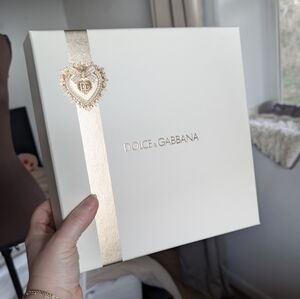 Dolce & Gabbana Gift Box with Gold Ribbon